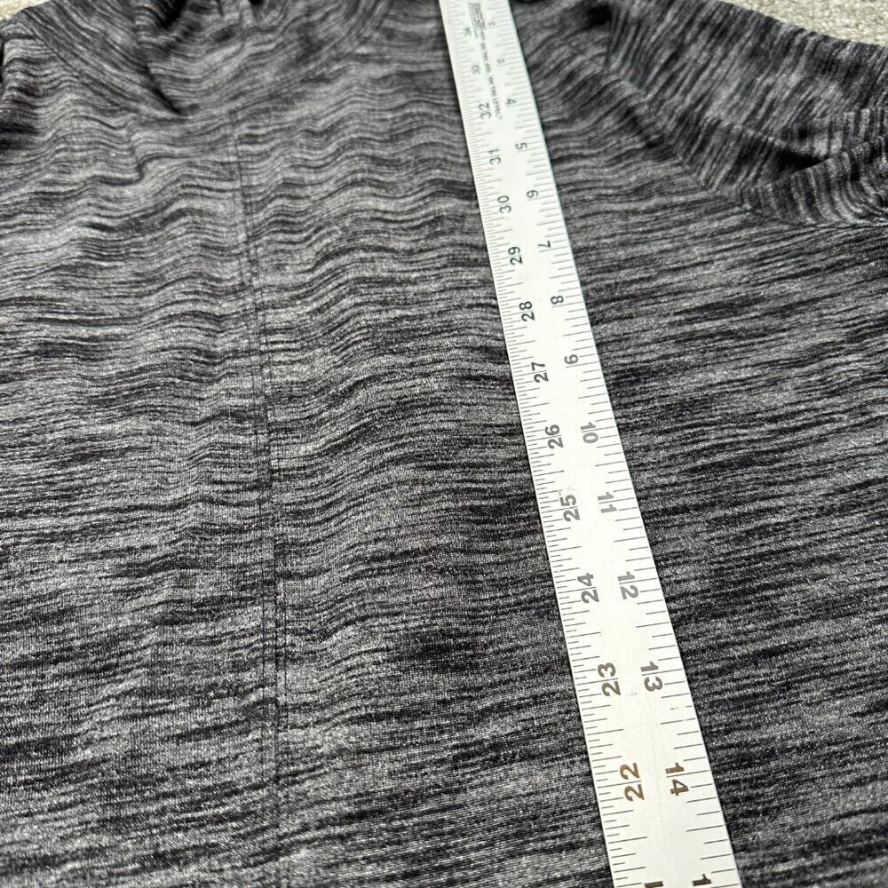Lululemon &go Take-Off Long Sleeve Turtleneck in Heathered Grey Black Size 6 - Picture 6 of 8